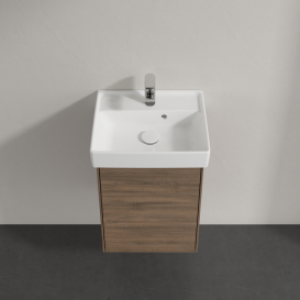Тумба под раковину Villeroy & Boch Collaro 41х34,4 см петли справа ДСП дуб аризона C00501VH