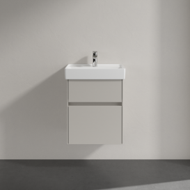 Тумба під раковину Villeroy & Boch Collaro 46х37, 4 см ДСП м'який сірий C00600VK