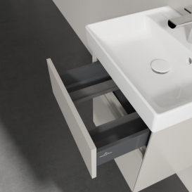 Тумба під раковину Villeroy & Boch Collaro 46х37, 4 см ДСП м'який сірий C00600VK