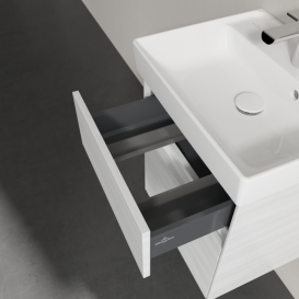 Тумба під раковину Villeroy & Boch Collaro 46х37, 4 см ДСП біле дерево C00600E8