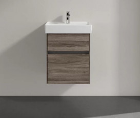 Тумба под раковину Villeroy & Boch Collaro 46х37,4 см ДСП каменный дуб C00600RK