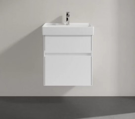 Тумба под раковину Villeroy & Boch Collaro 51х41,4 см МДФ глянцевый белый C00700DH