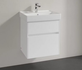 Тумба під раковину Villeroy & Boch Collaro 51х41, 4 см ДСП білий матовий C00700MS