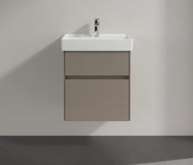 Тумба під раковину Villeroy & Boch Collaro 51х41,4 см ДСП сірий трюфель C00700VG