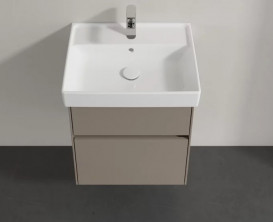 Тумба под раковину Villeroy & Boch Collaro 51х41,4 см ДСП трюфель серый C00700VG
