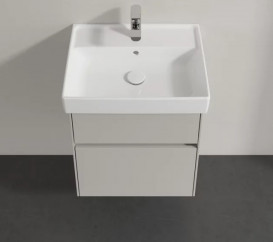 Тумба під раковину Villeroy & Boch Collaro 51х41,4 см ДСП м'який сірий C00700VK