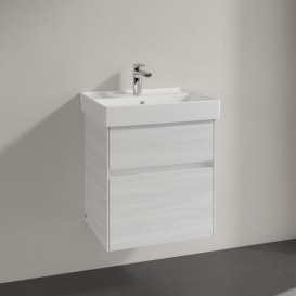 Тумба під раковину Villeroy & Boch Collaro 51х41, 4 см ДСП біле дерево C00700E8