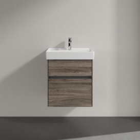 Тумба под раковину Villeroy & Boch Collaro 51х41,4 см ДСП каменный дуб C00700RK