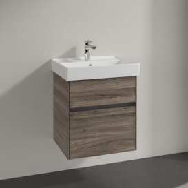Тумба под раковину Villeroy & Boch Collaro 51х41,4 см ДСП каменный дуб C00700RK