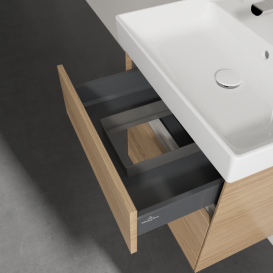 Тумба під раковину Villeroy & Boch Collaro 55,4 х44, 4 см ДСП північний дуб C00800VJ