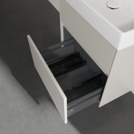 Тумба під раковину Villeroy & Boch Collaro 55,4 х44, 4 см ДСП м'який сірий C00800VK