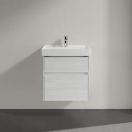 Тумба под раковину Villeroy & Boch Collaro 55,4х44,4 см ДСП белое дерево C00800E8