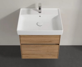 Тумба под раковину Villeroy & Boch Collaro 55,4х44,4 см ДСП дуб канзас C00800RH