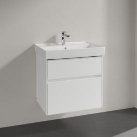 Тумба под раковину Villeroy & Boch Collaro 60,4х44,4 см ДСП белый матовый C00900MS