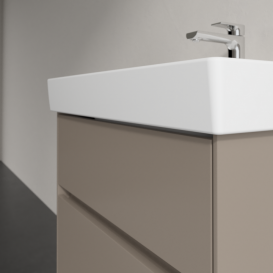 Тумба під раковину Villeroy & Boch Collaro 60,4х44,4 см ДСП сірий трюфель C00900VG