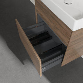 Тумба під раковину Villeroy & Boch Collaro 60,4х44,4 см ДСП дуб аризона C00900VH