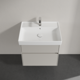 Тумба під раковину Villeroy & Boch Collaro 60,4 х44, 4 см ДСП м'який сірий C00900VK