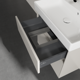 Тумба під раковину Villeroy & Boch Collaro 60,4 х44, 4 см ДСП м'який сірий C00900VK