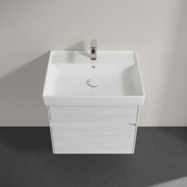 Тумба под раковину Villeroy & Boch Collaro 60,4х44,4 см ДСП белое дерево C00900E8