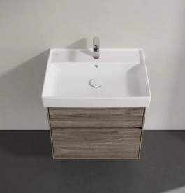 Тумба под раковину Villeroy & Boch Collaro 60,4х44,4 см ДСП каменный дуб C00900RK