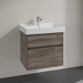 Тумба под раковину Villeroy & Boch Collaro 60,4х44,4 см ДСП каменный дуб C00900RK