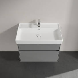 Тумба під раковину Villeroy & Boch Collaro 75,4х44, 4 см МДФ глянсовий сірий C01000FP