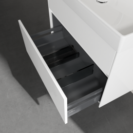 Тумба под раковину Villeroy & Boch Collaro 75,4х44,4 см ДСП матовый белый C01000MS