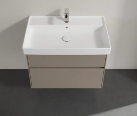 Тумба під раковину Villeroy & Boch Collaro 75,4 х44, 4 см ДСП трюфель сірий C01000VG