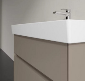 Тумба під раковину Villeroy & Boch Collaro 75,4 х44, 4 см ДСП трюфель сірий C01000VG