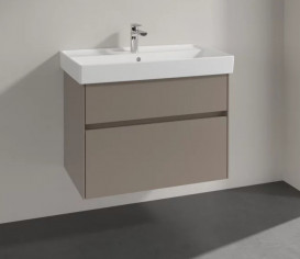 Тумба під раковину Villeroy & Boch Collaro 75,4 х44, 4 см ДСП трюфель сірий C01000VG