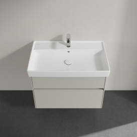 Тумба под раковину Villeroy & Boch Collaro 75,4х44,4 см ДСП мягкий серый C01000VK