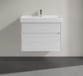 Тумба під раковину Villeroy & Boch Collaro 75,4 х44, 4 см ДСП біле дерево C01000E8