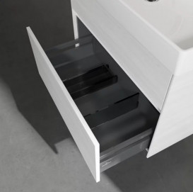 Тумба під раковину Villeroy & Boch Collaro 75,4 х44, 4 см ДСП біле дерево C01000E8