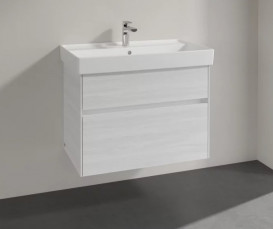 Тумба під раковину Villeroy & Boch Collaro 75,4 х44, 4 см ДСП біле дерево C01000E8