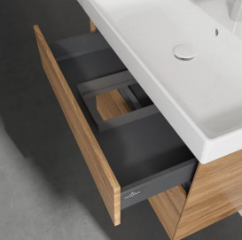 Тумба під раковину Villeroy & Boch Collaro 75,4х44, 4 см ДСП дуб канзас C01000RH
