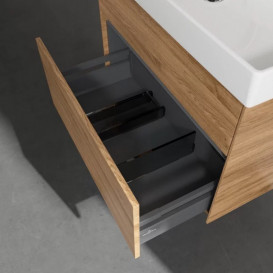 Тумба під раковину Villeroy & Boch Collaro 75,4х44, 4 см ДСП дуб канзас C01000RH