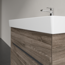 Тумба під раковину Villeroy & Boch Collaro 75,4х44,4 см ДСП кам'яний дуб C01000RK