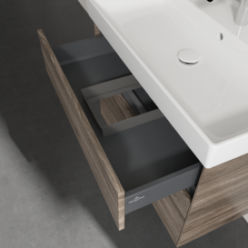 Тумба під раковину Villeroy & Boch Collaro 75,4х44,4 см ДСП кам'яний дуб C01000RK