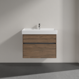 Тумба під раковину Villeroy & Boch Collaro 75,4х44,4 см ДСП дуб аризона C01000VH