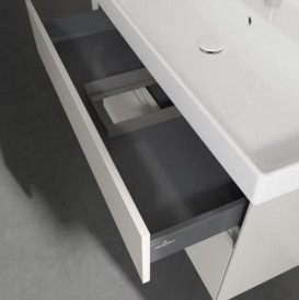 Тумба под раковину Villeroy & Boch Collaro 95,4х44,4 см ДСП мягкий серый C01100VK