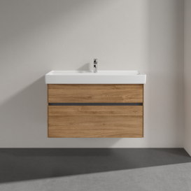 Тумба под раковину Villeroy & Boch Collaro 95,4х44,4 см ДСП дуб канзас C01100RH