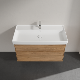 Тумба под раковину Villeroy & Boch Collaro 95,4х44,4 см ДСП дуб канзас C01100RH