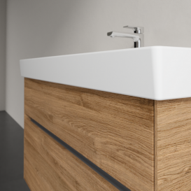 Тумба под раковину Villeroy & Boch Collaro 95,4х44,4 см ДСП дуб канзас C01100RH