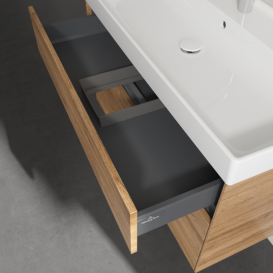 Тумба под раковину Villeroy & Boch Collaro 95,4х44,4 см ДСП дуб канзас C01100RH