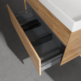 Тумба под раковину Villeroy & Boch Collaro 95,4х44,4 см ДСП дуб канзас C01100RH