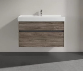 Тумба под раковину Villeroy & Boch Collaro 95,4х44,4 см ДСП каменный дуб C01100RK