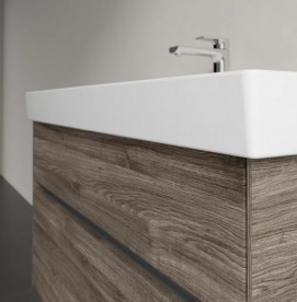 Тумба под раковину Villeroy & Boch Collaro 95,4х44,4 см ДСП каменный дуб C01100RK