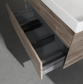 Тумба под раковину Villeroy & Boch Collaro 95,4х44,4 см ДСП каменный дуб C01100RK