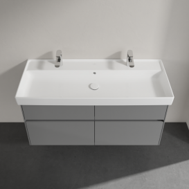 Тумба под раковину Villeroy & Boch Collaro 115,4х44,4 см МДФ глянцевый серый C01200FP