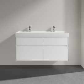 Тумба под раковину Villeroy & Boch Collaro 115,4х44,4 см ДСП белый матовый C01200MS